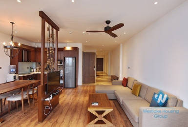 An exquisite 3 bedroom apartment for rent on Dang Thai Mai street